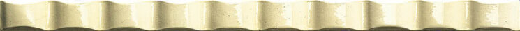 Бордюр (3x50.2) ICC20W Cornice Cream Wave - Icon з колекції Icon Ascot
