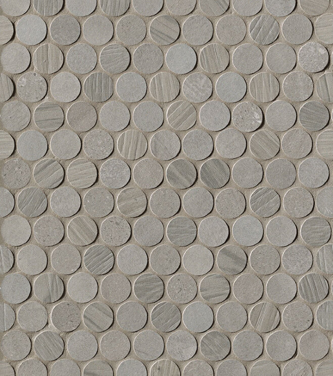 Декор (29.5x32.5) fNOW Cc Connection Grey Round Mosaico - Connection з колекції Connection FAP