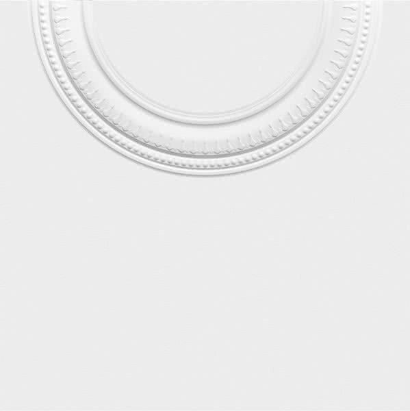 Плитка (50x50) FR5050PWF Pure White Fringe - Frames з колекції Frames Ornamenta