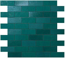 Декор Ewall Petroleum Green Mini Brick 9EME