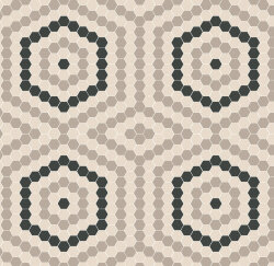 Мозаїка 33,2x33,2 Radial Hx Matt-Geometric