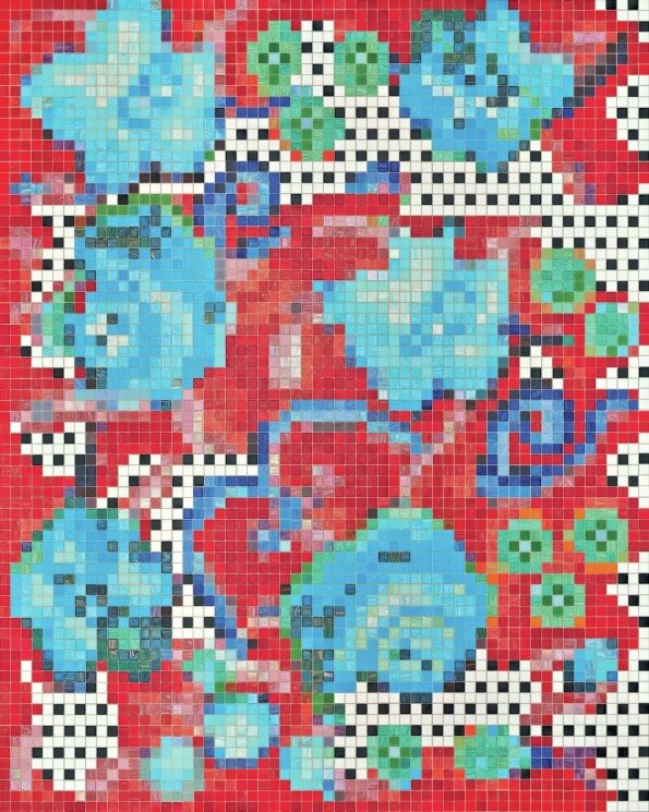 Мозаїка (164x129.1) Affresco B - Decori 20 з колекції Decori 20 Bisazza