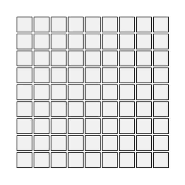 Мозаїка (30.2x30.2) W216 Cerabeton Gris Mosaico 81Pz. Rettificato - Cerabeton з колекції Cerabeton EnergieKer