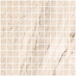 Мозаїка (30x30) N3D8 Travert Beige Mos. Lap. 2,5*2,5 - Travert