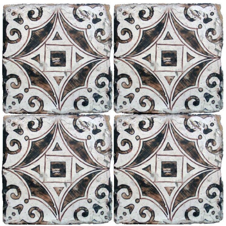 Декор (10x10) Piastrelle Maioliche Repro 013/A - Maioliche Repro з колекції Maioliche Repro Scianna