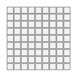 Мозаїка (30.2x30.2) W217 Cerabeton Fume Mosaico 81Pz. Rettificato - Cerabeton