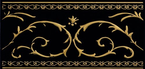 Декор (10x20) BNarcisB11 Narciso BSu Blu Royal - Grand Elegance Gold з колекції Grand Elegance Gold Petracers