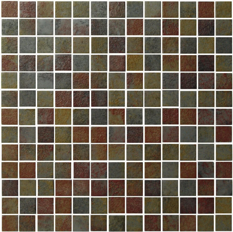 Мозаїка (31.1x31.1) 2002144 Earthglass Slate 2,5*2,5 - Earthglass з колекції Earthglass Onix Mosaico