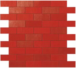 Декор Ewall Red Mini Brick 9EMR