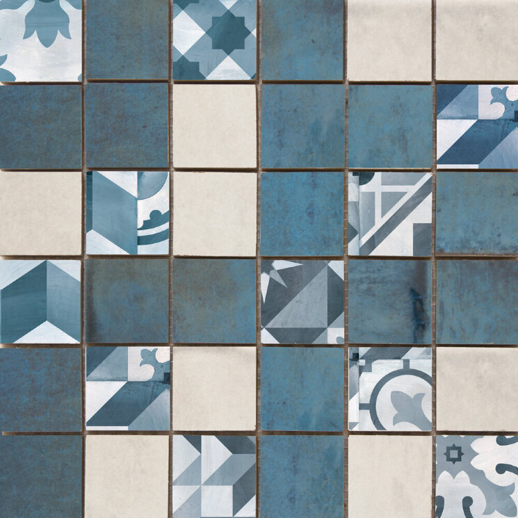 Мозаїка (30x30) Mosaico Montblanc Blue Mosaico Montblanc Blue - Montblanc з колекції Montblanc Cifre