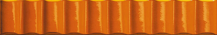 Бордюр (8x50.2) ICL70W Listello Orange Wave - Icon з колекції Icon Ascot