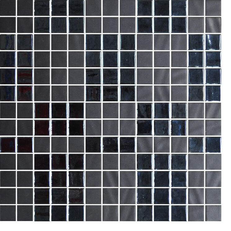 Мозаїка (33.3x33.3) 2002822 Boxes Black - Geoforms з колекції Essence Onix Mosaico