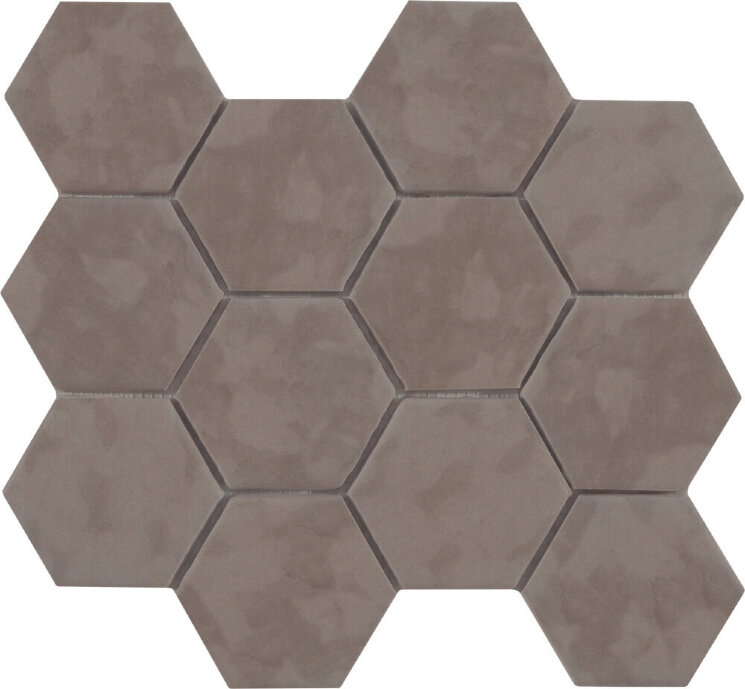 Мозаїка (23.2x26.4) Malla Panal Hexagon Marron 23,2 x 26,4 - Panal Hexagon з колекції Panal Hexagon Cevica