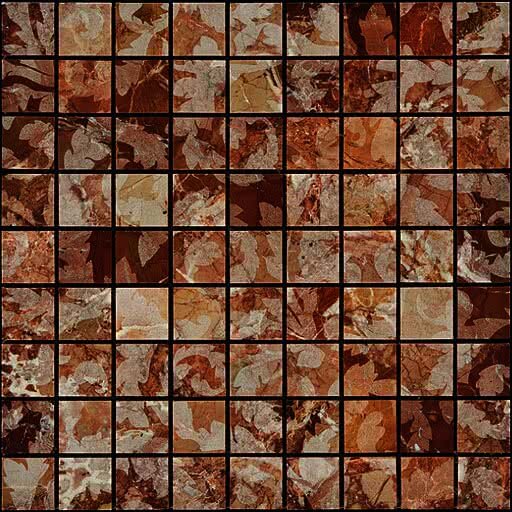 Мозаїка (29.8x29.8) TXT104 Breccia Pernice Arabesco - Texture з колекції Texture Ideamarmo