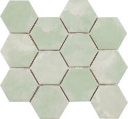 Мозаїка (23.2x26.4) Malla Panal Hexagon Verde 23,2 x 26,4 - Panal Hexagon