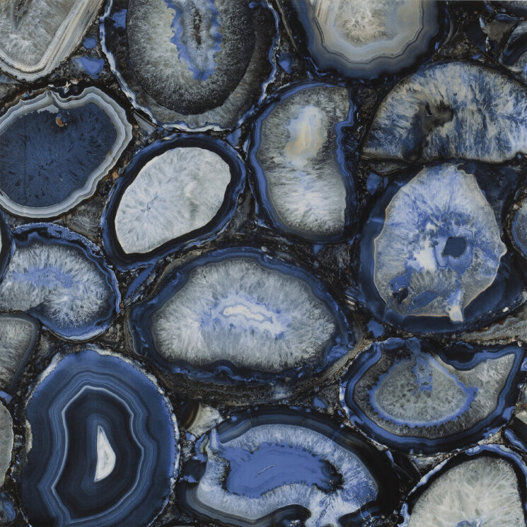 Плитка (89.46x89.46) Marble 7.0 agata blue polished  G-1442 - Marble 7.0 з колекції Marble 7.0 Apavisa
