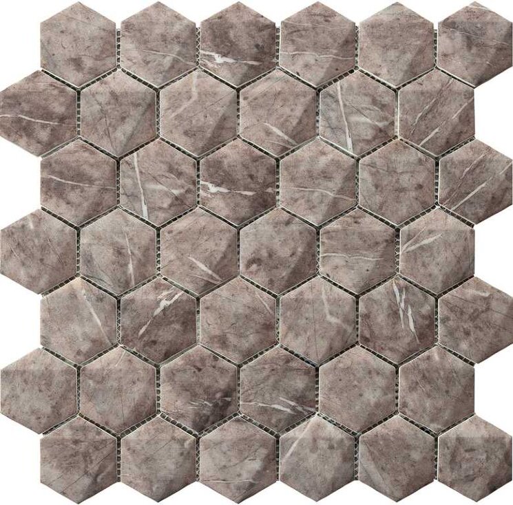 Мозаїка 30x30 Marmorea Hexagonal Paladio з колекції Marmorea Grespania