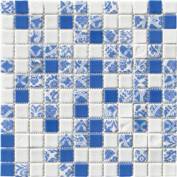 Мозаїка (31.6x31.6) 7932 Portugaise Blue - Ink