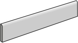 Плінтус (6.5x60.4) DKB601R Battiscopa White Dek - Dekap