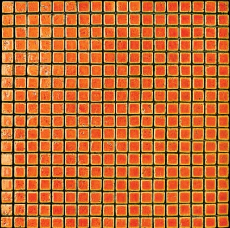 Мозаїка (30.5x30.5) MOS./1.5 LVA12 Lacca Arancione 12 - Lacche, Reflex з колекції Lacche, Reflex Petra Antiqua