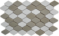 Мозаїка (32.3x29.1) STENABL110 HEX3548 R - Contemporanea Enameled Glass