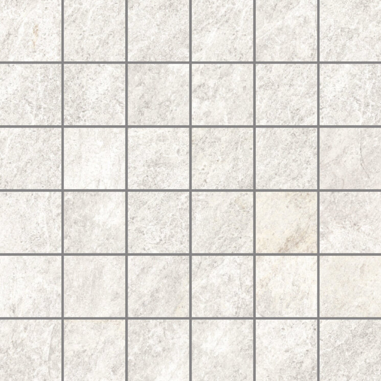 Мозаїка (30x30) J87321 White Mosaico - Quarzi з колекції Quarzi Rondine