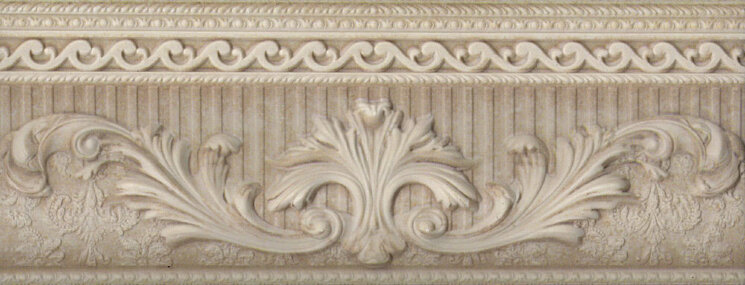 Бордюр (10x25) Ducale Ivory Cenefa ,1 - Palazzo з колекції Palazzo Aparici