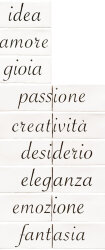 Декор (6.5x13) cmd-014 Dolce Vita Bianco 1Set:9Parole/Words(15Pz) - Mood