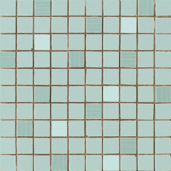 Мозаїка (25x25) 070034 Mosaico Mentha Dark Satin. Su Rete - Lyra