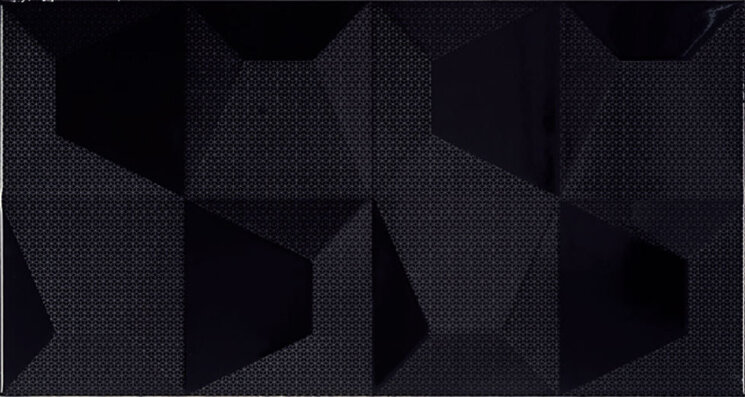Плитка (32.5x60) Cube Negro Relieve - Cube з колекції Cube Fanal