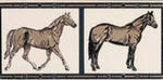 Декор (10x20) BHor02 Horses Su Crema - Grand Elegance