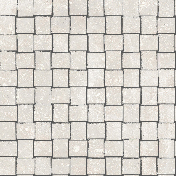 Мозаїка (30x30) 8489 BRUGES TRAMA mosaico tessere 2,6x3 - Carriere du Kronos з колекції Carriere du Kronos Kronos