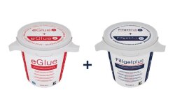 Суміші () Epoxy Installation Kit Uvr E Glue +Fillgel 3302 Grigio Ghiaccio - Adhesives and Grouts