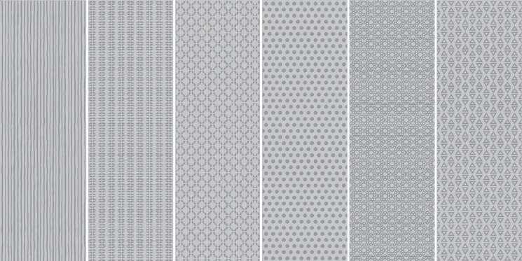 Плитка (10x30) Vibration Grey (6 patterns) - Vibration з колекції Vibration Unica