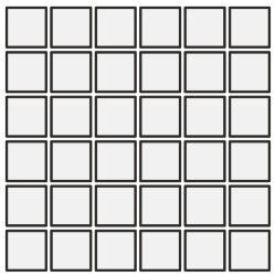 Мозаїка (30x30) CC1MSR MOSAICO5X5INFOGLI WHITE - Chevronchic