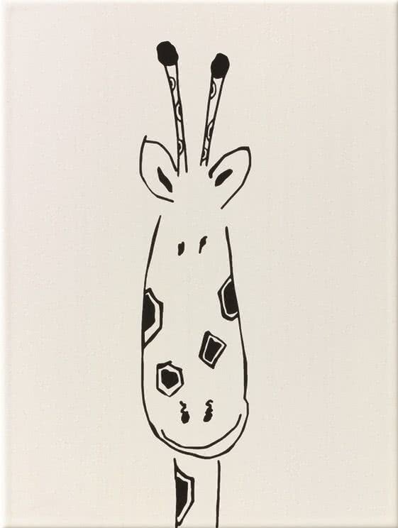 Декор (25x33) y34050001 decor giraffe head mat - Louis & Ella з колекції Louis & Ella Steuler