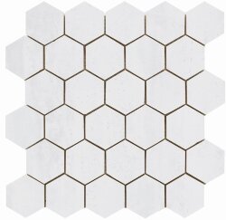 Мозаїка (30x30) Hexagono Acero Glaciar - Acero