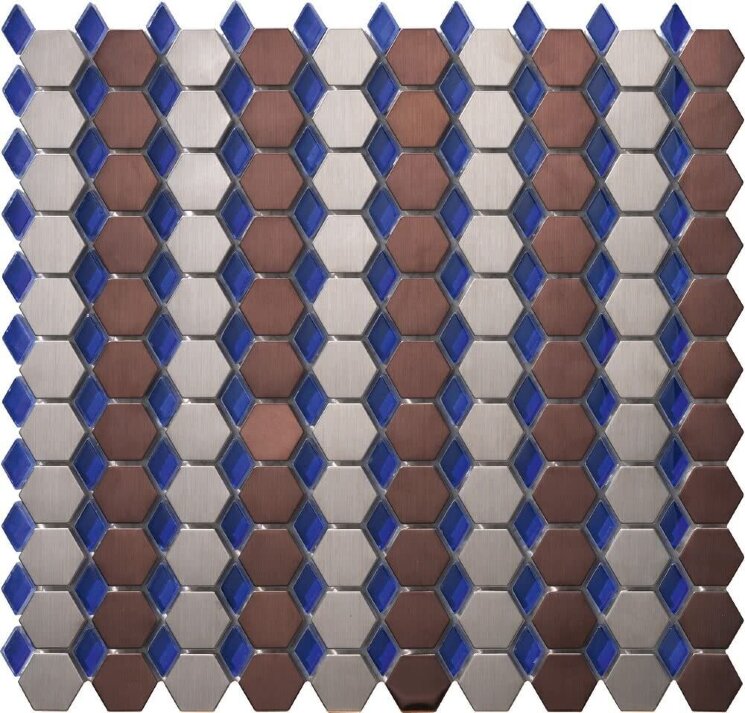 Мозаїка (31.8x29.7) Dl.0381 24X13,9x8 / 25X28,9x8 - Dialoghi - Radiante з колекції Dialoghi - Radiante Mosaico piu