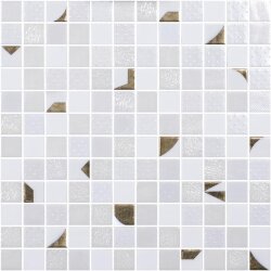 Мозаїка Polaris 31.1x31.1 Boreal Onix Mosaico