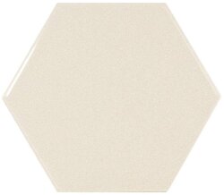 Плитка (12.4x10.7) 21914 Hexagon cream Eq-10S - Scale