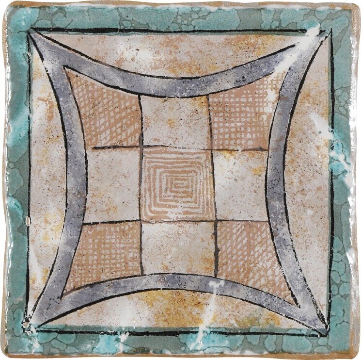 Декор (20x20) Quadra - Maestri Ceramisti з колекції Maestri Ceramisti Eco Ceramica
