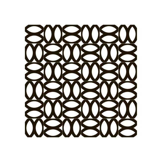 Мозаїка (30x30) 7VFNBME Comp. Mosaico 36pz 4,8*4,8Schema E - Deco Dantan з колекції Deco Dantan Tagina