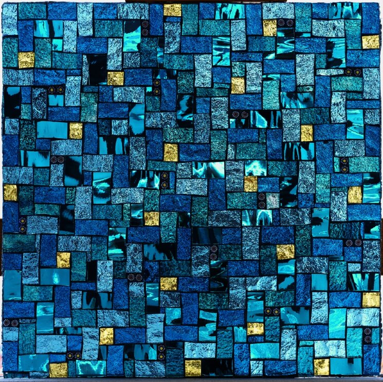 Мозаїка (30x30) 032ZIR Zircone - Magnifica з колекції Magnifica Domus Aurea Mosaici