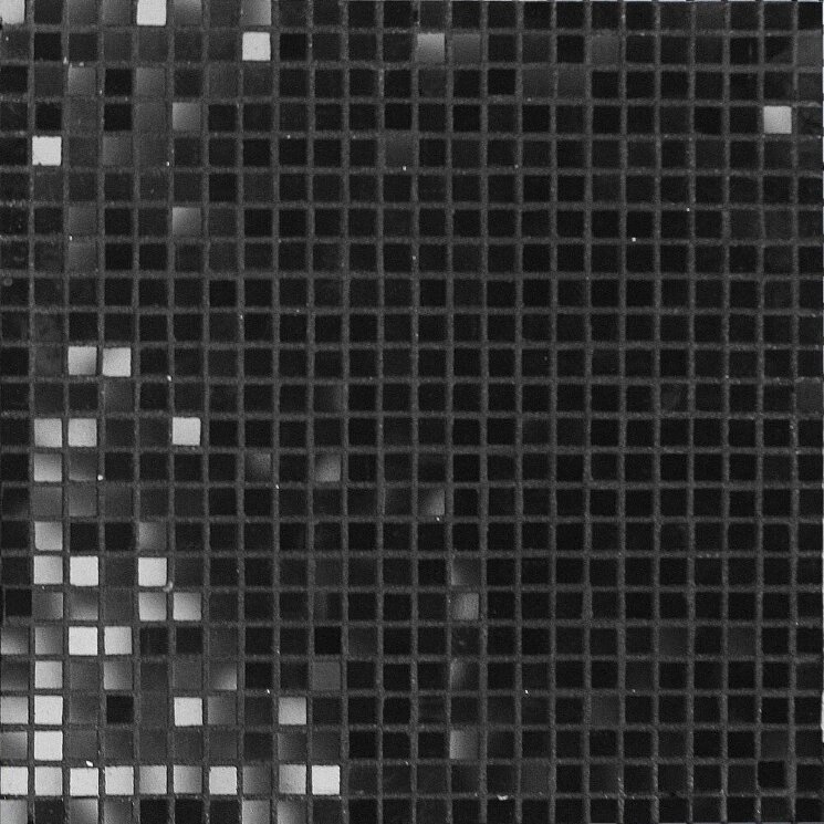Мозаїка (30x30) MT-BL Mikrotile Ceramic Black Mosaico - Squarry з колекції Squarry VetroVivo