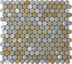 Мозаїка (27.5x29.2) Ocean Round Gold Lip - Ocean