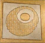 Декор (30.5x30.5) Klimt2 Fondo Trav Chiaro-Decoro Oro - Emotions з колекції Emotions Petra Antiqua
