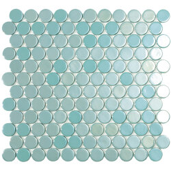 Мозаїка 30,1x31,3 Br Turquoise Circle 6001C