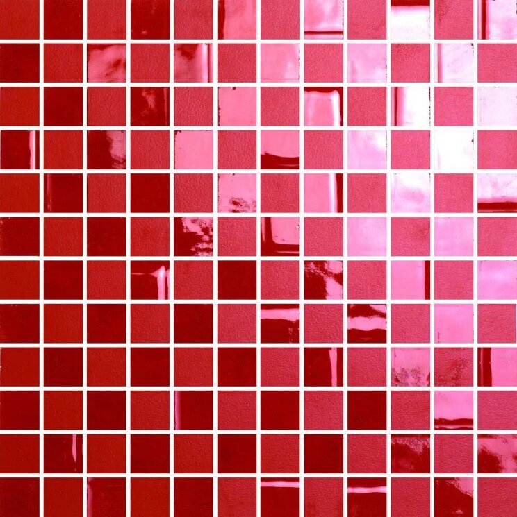 Мозаїка (28.6x28.6) 100941 Highlightsrossogeranio 2.2x2.2suretefoglio - The Wall з колекції The Wall Settecento