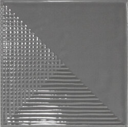 Плитка (13.2x13.2) 23872 Fragments graphite Eq-3 - Fragments