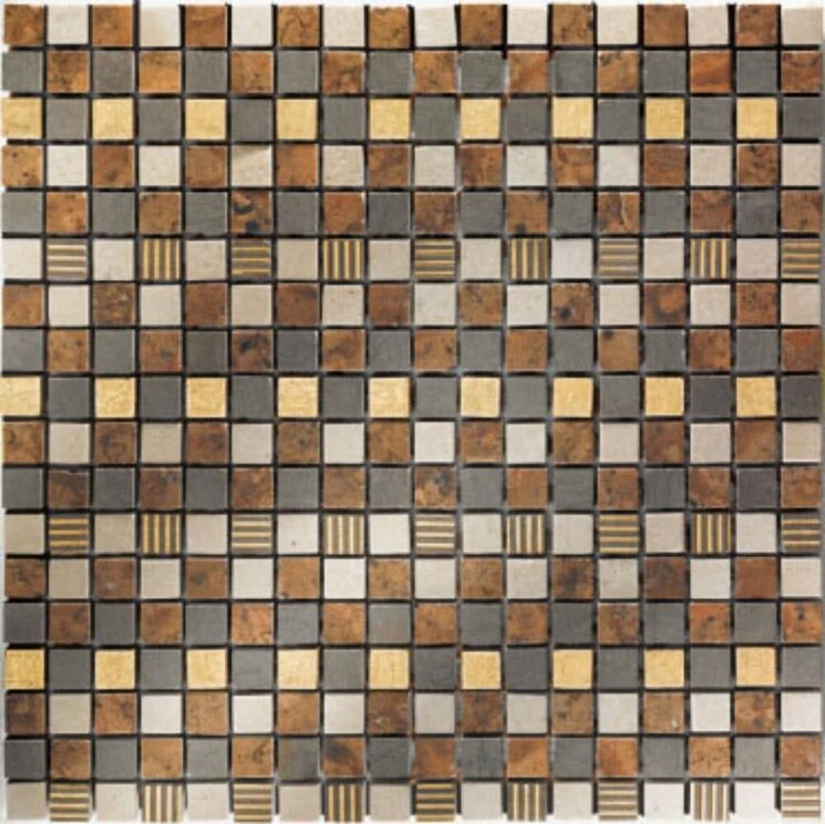 Мозаїка (30.5x30.5) Asolo1 Mosaico 1.5*1.5 - Luxury з колекції Luxury Petra Antiqua